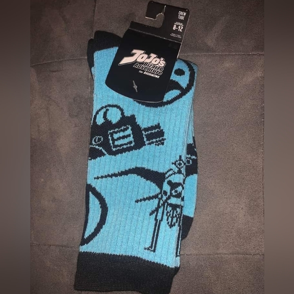The Anima JoJo's Bizarre Adventure Crew Tube Sock - Picture 1 of 2